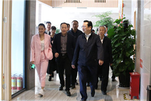 云南省政府副省長張國華率隊到以晴紅河科技產業園調研工作